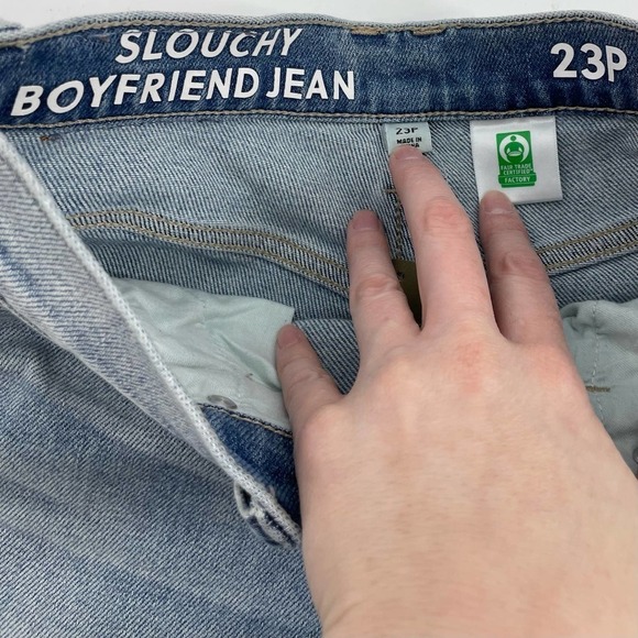 NWT J Crew 23P Slouchy Boyfriend Jean Norwich Wash AY164 Floral Patch - Picture 5 of 11